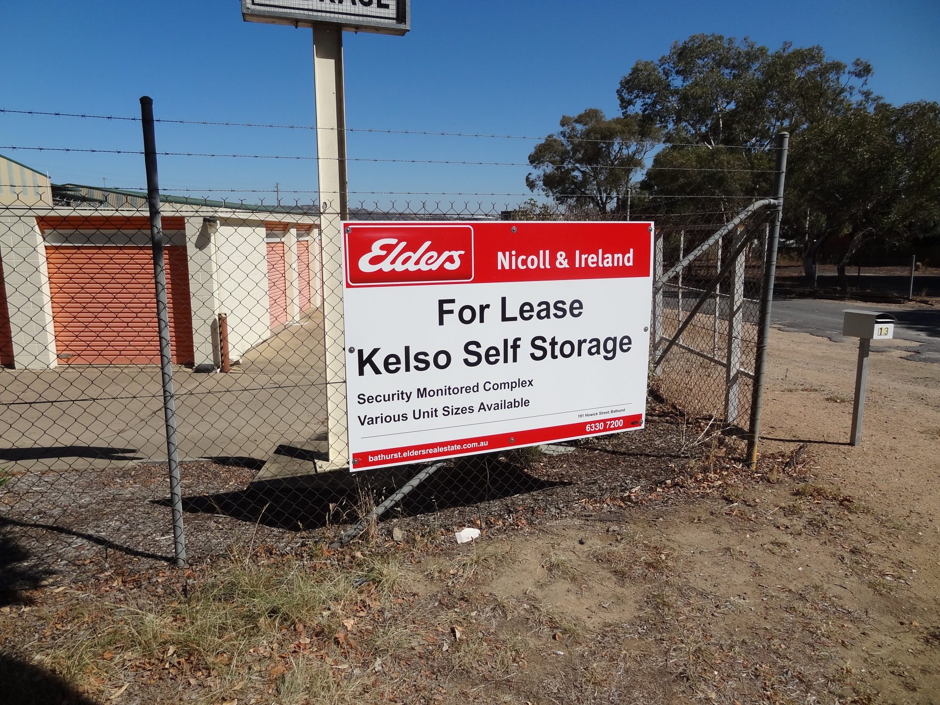 Self Storage Units Elders Nicoll and Ireland